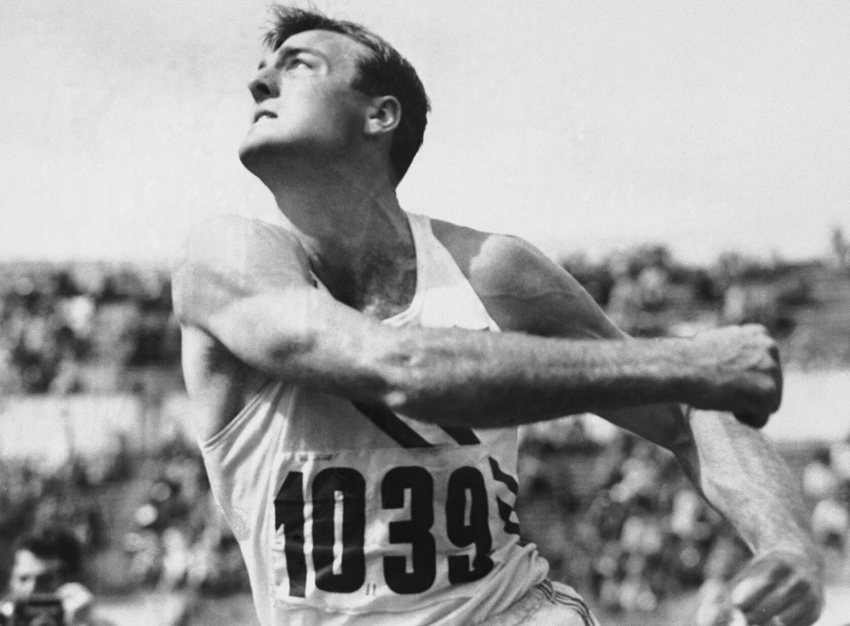 1952: Bob Mathias wins his second Olympic decathlon